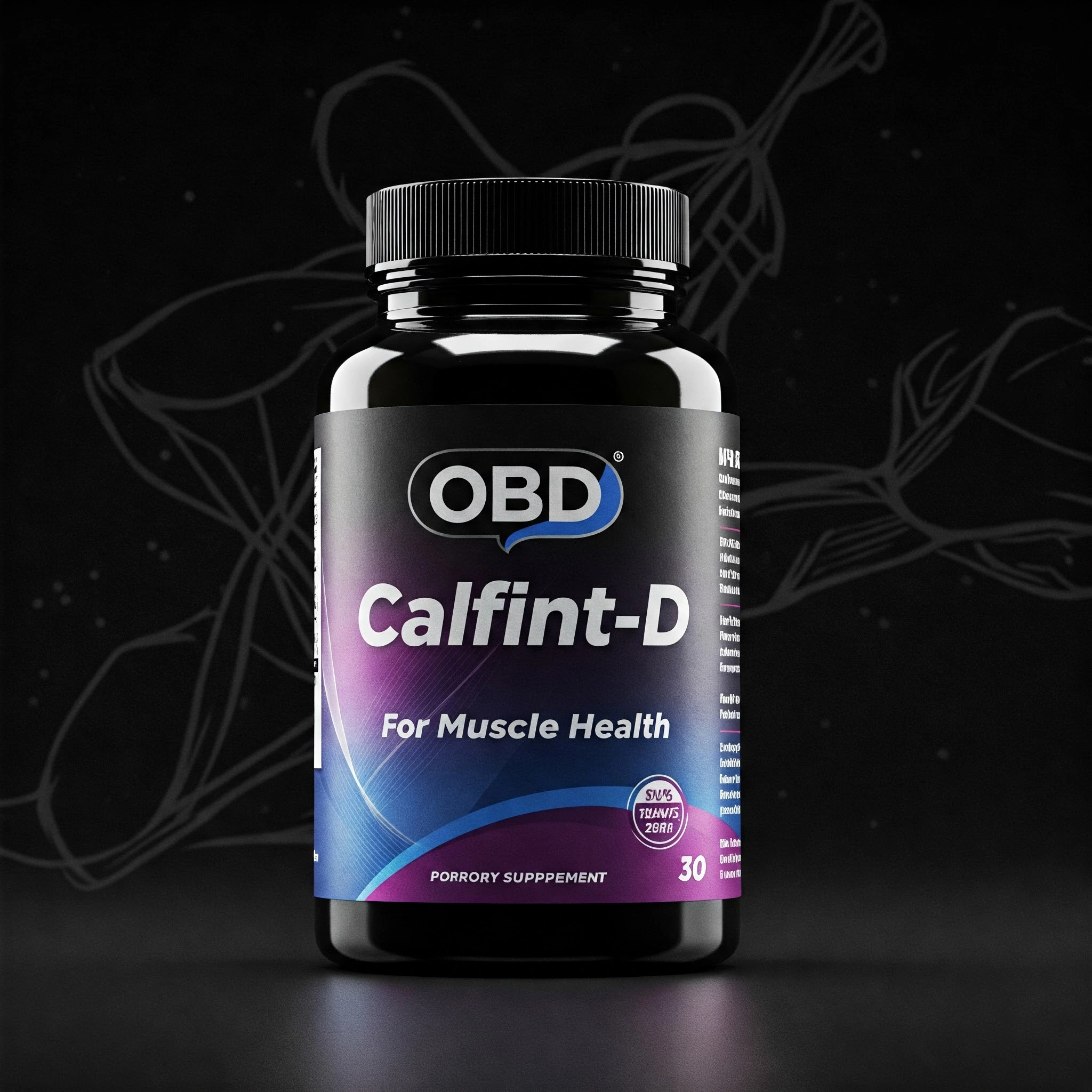 OBD Calfint-D For Muscle Health - 30 Ct