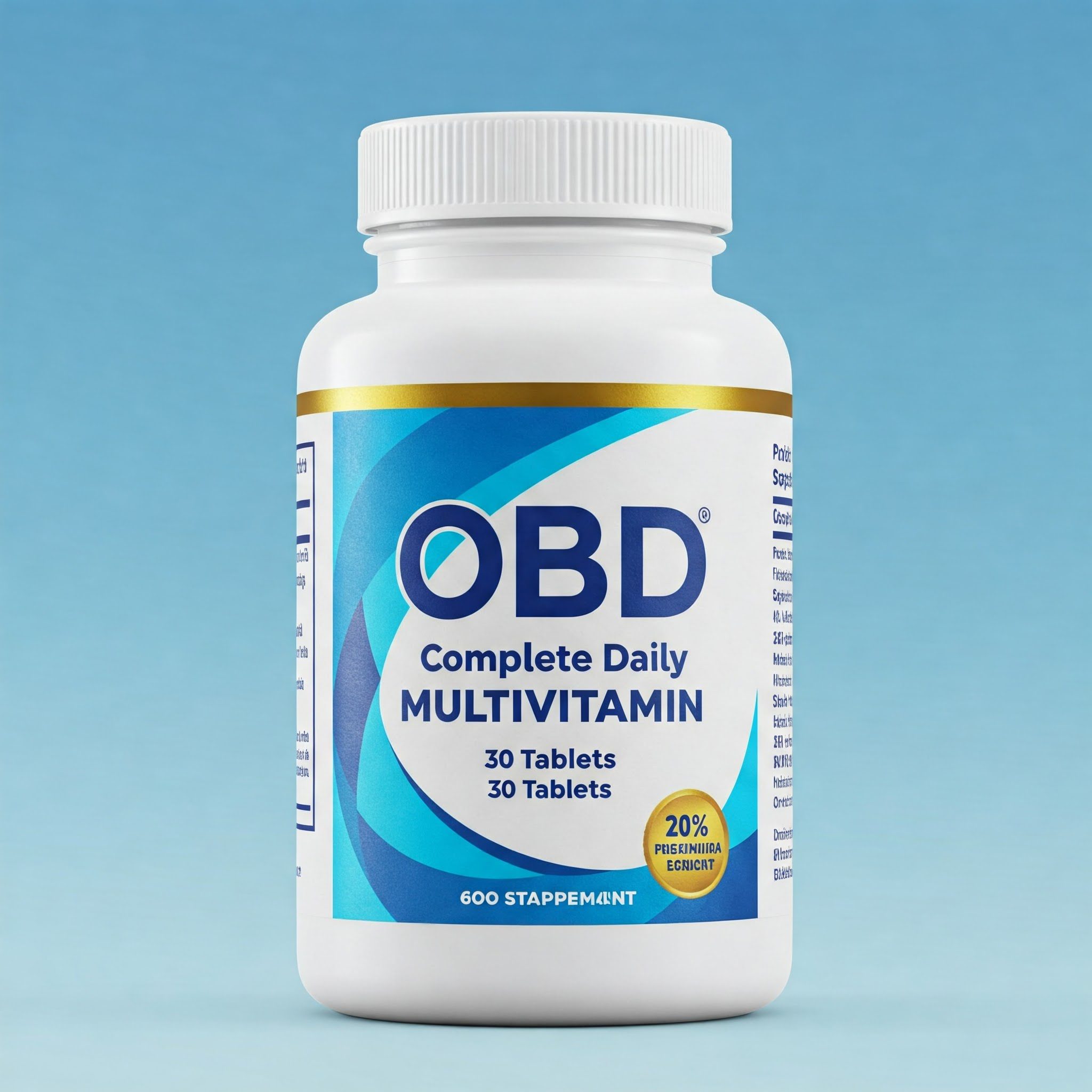 OBD Complete Daily Multivitamin - 30 Tablets