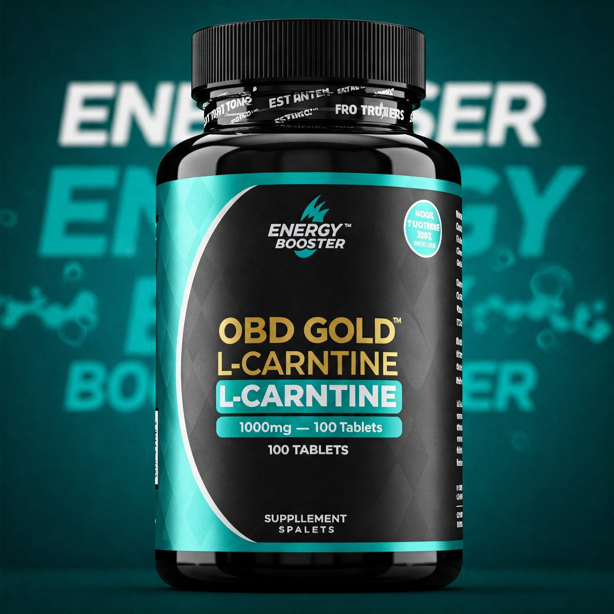 OBD Gold L-Carnitine 1000mg - 30 Tablets