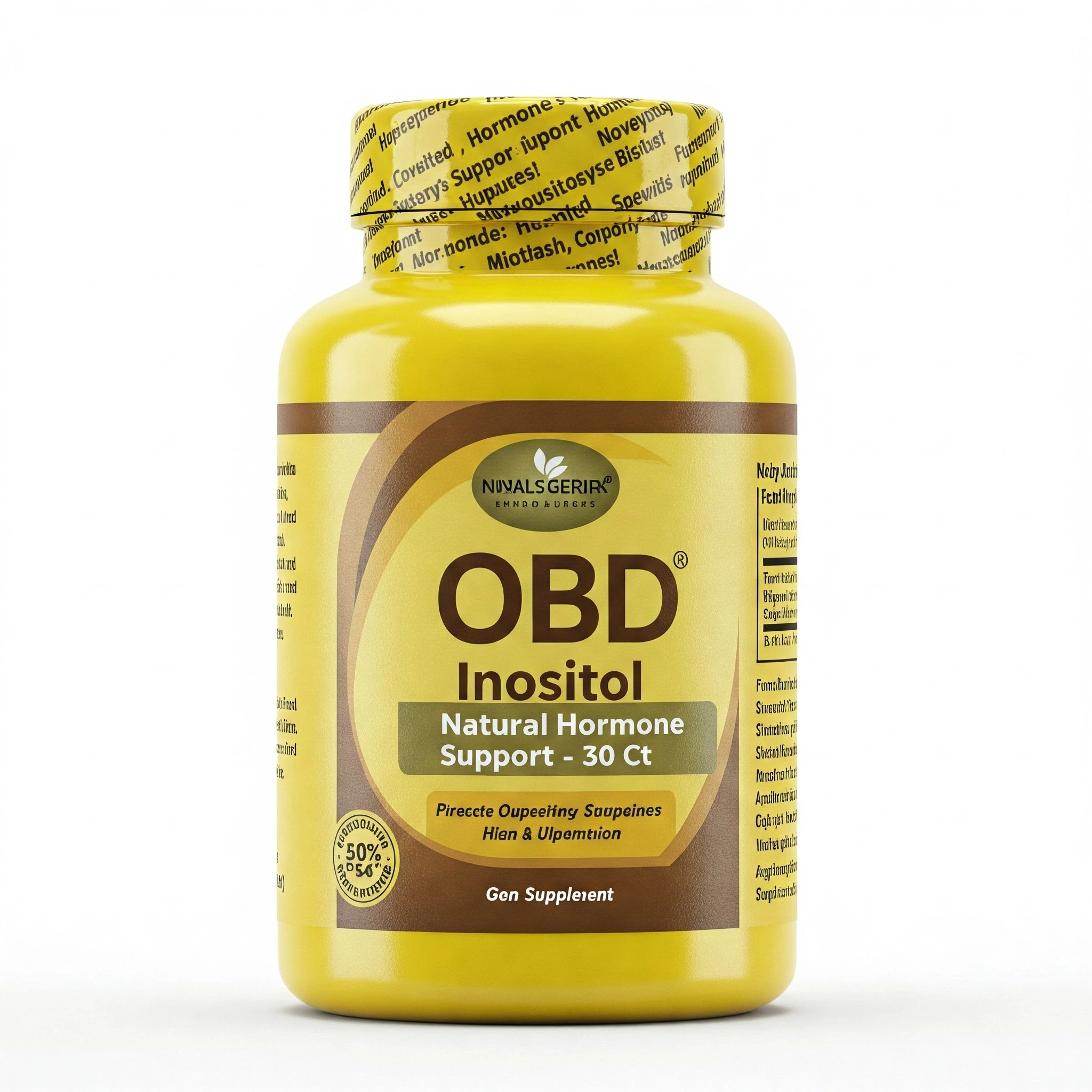 OBD Inositol Natural Hormone Support - 30 Ct