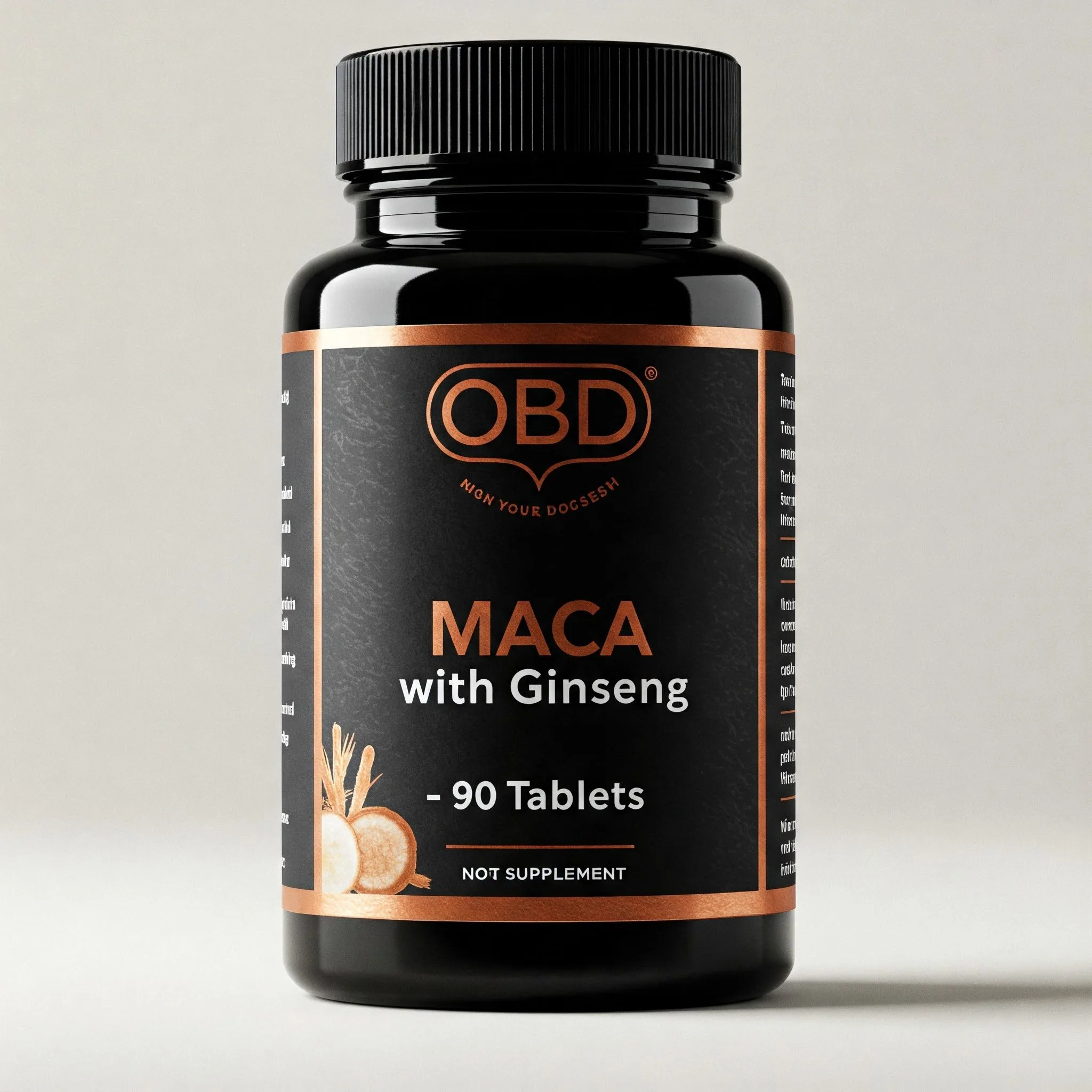 OBD Maca with Ginseng - 90 Tablets