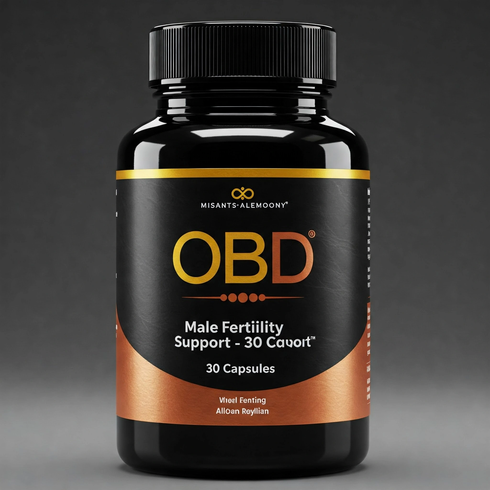 OBD Male Fertility Support - 30 Capsules
