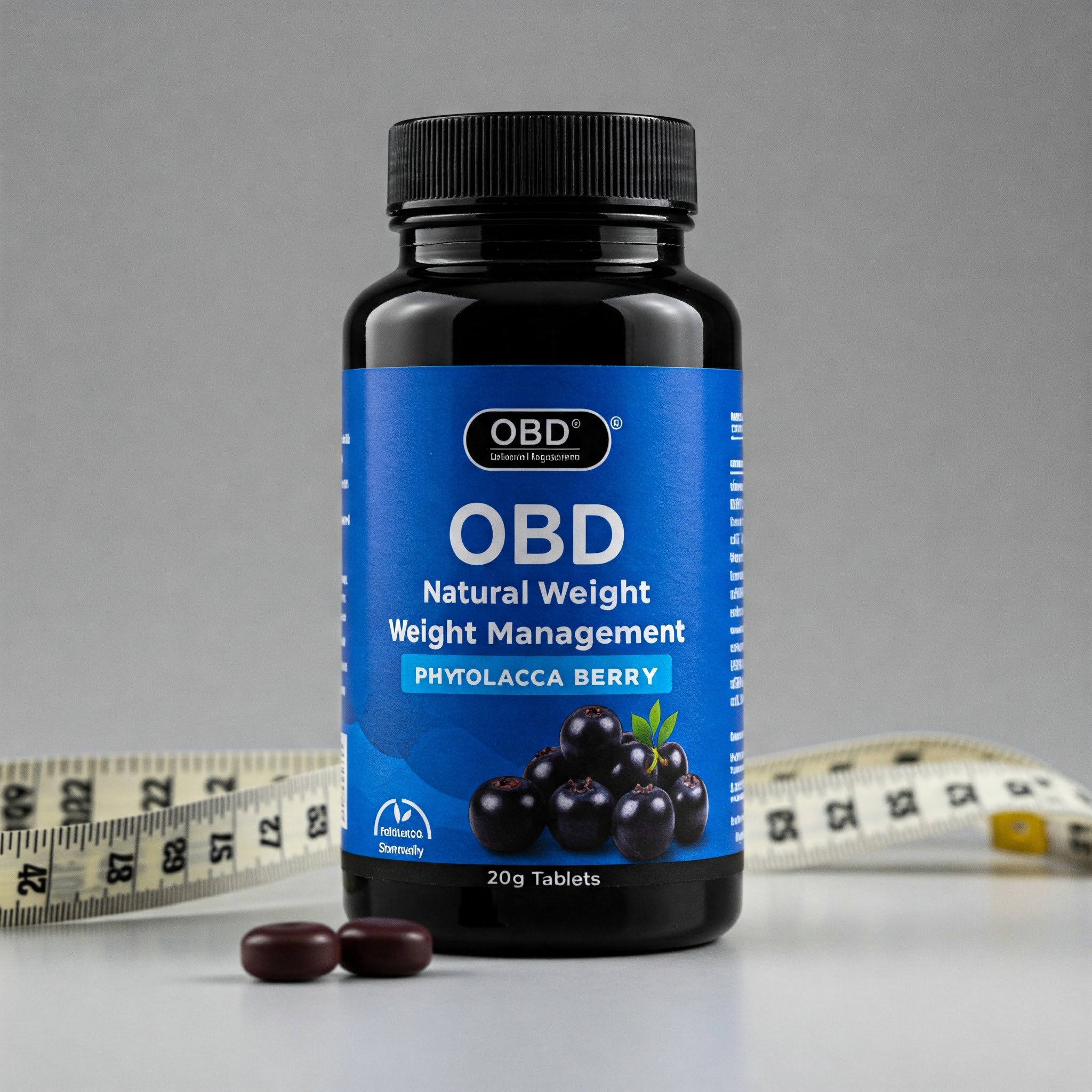 OBD Natural Weight Management Phytolacca Berry – 20g Tablets