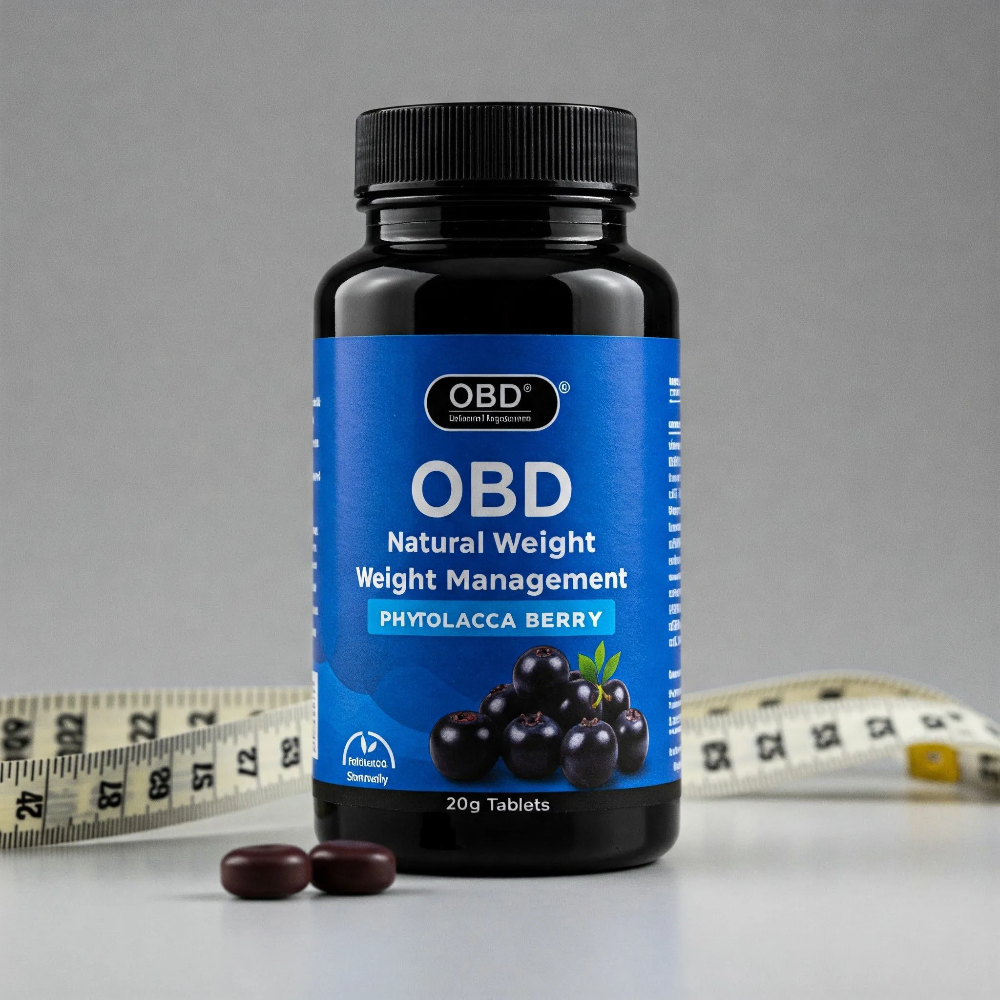 OBD Natural Weight Management Phytolacca Berry – 20g Tablets