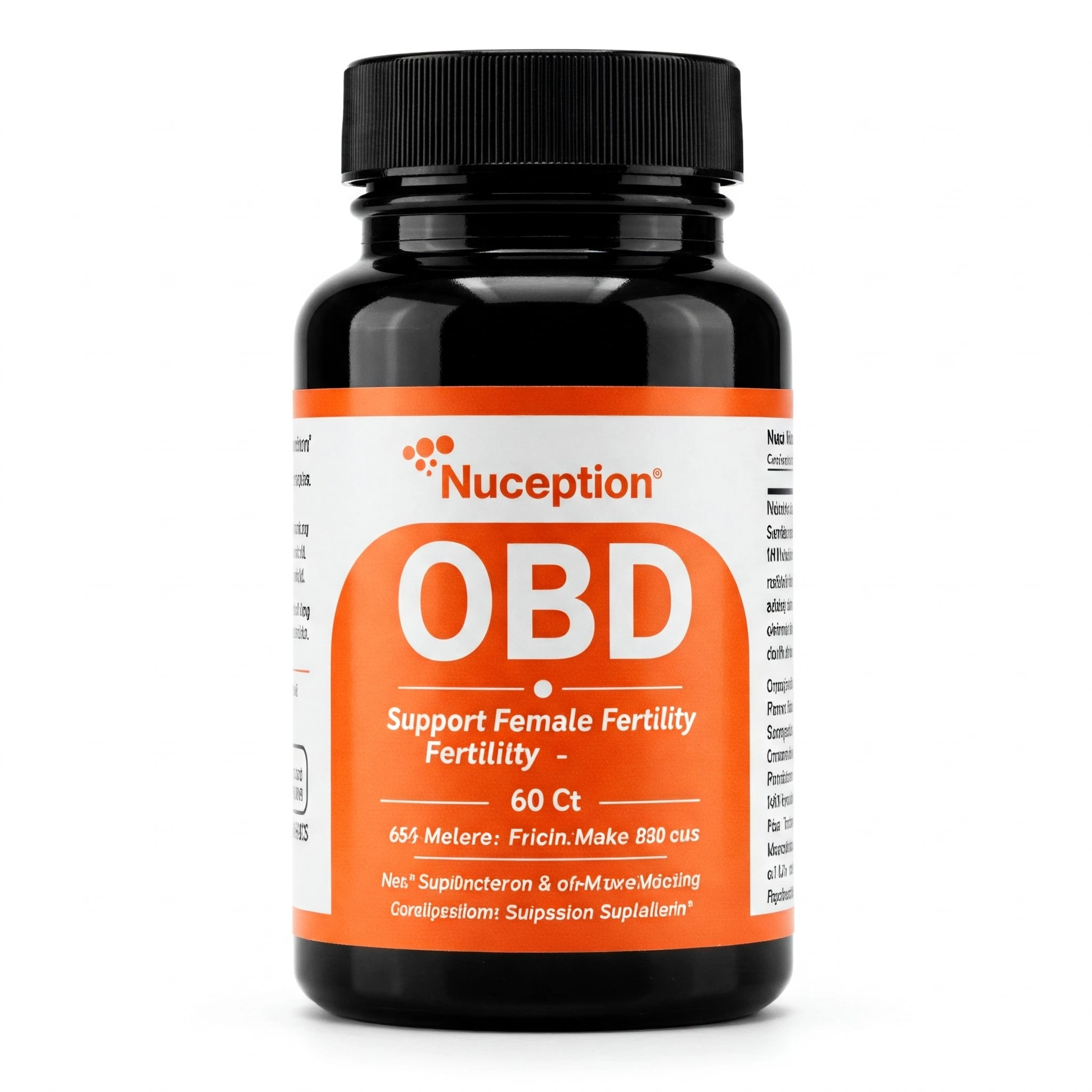 OBD Nuception Support Female Fertility - 60 Ct