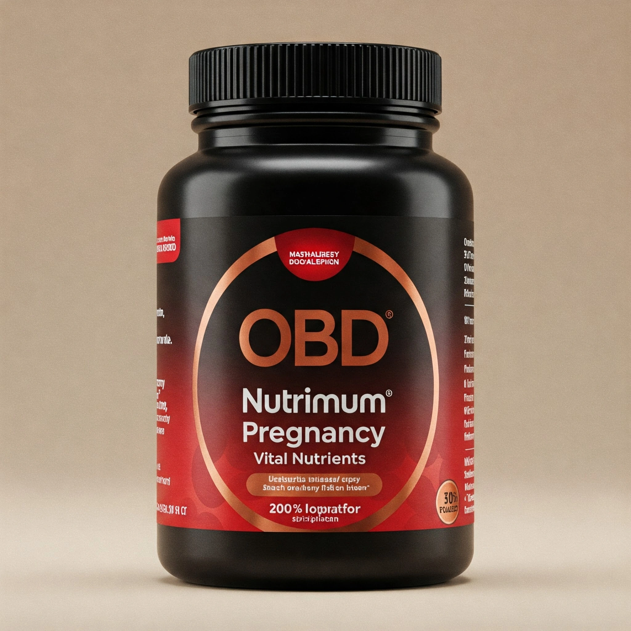 OBD Nutrimum Pregnancy Vital Nutrients - 30 Ct
