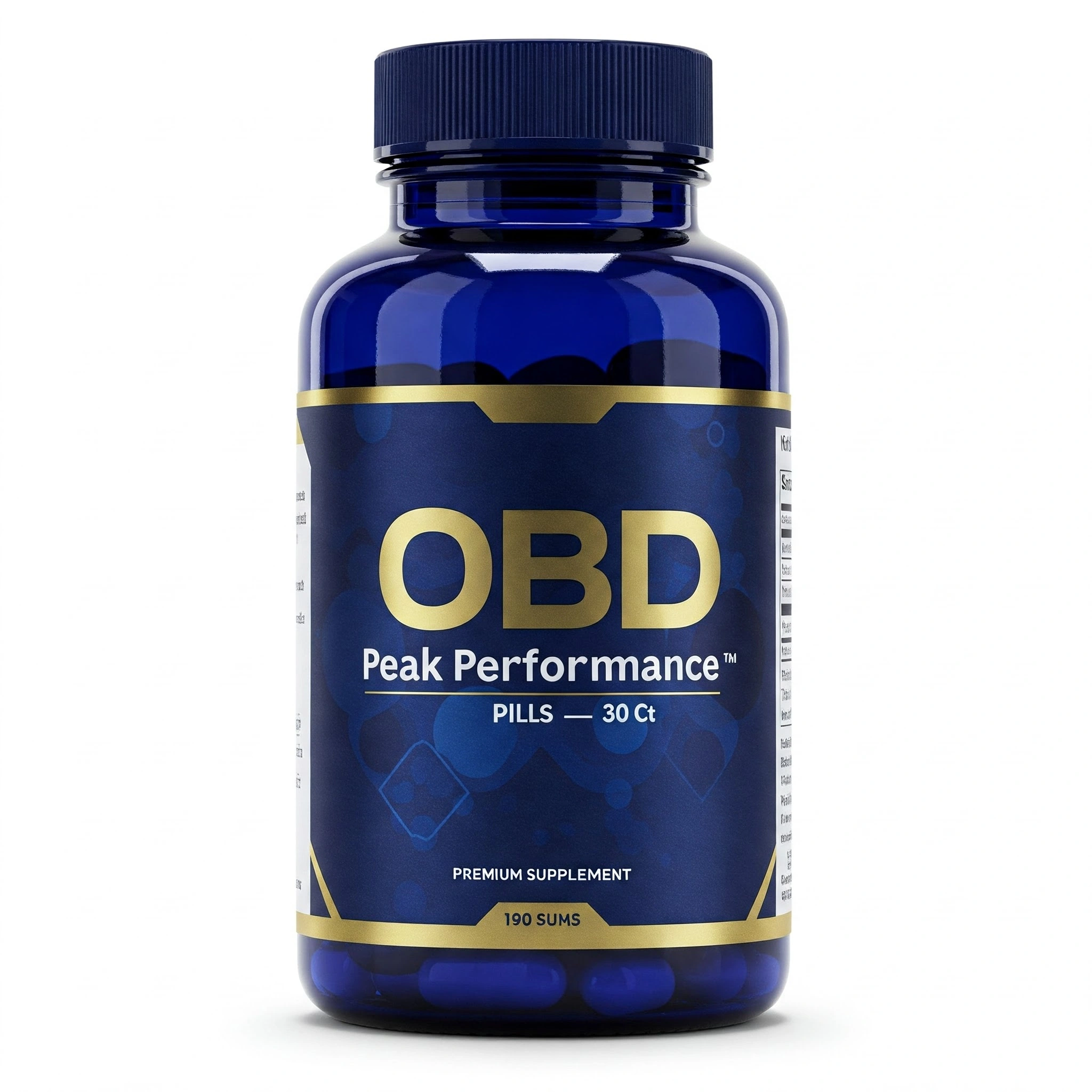 OBD Peak Performance Pills - 30 Ct