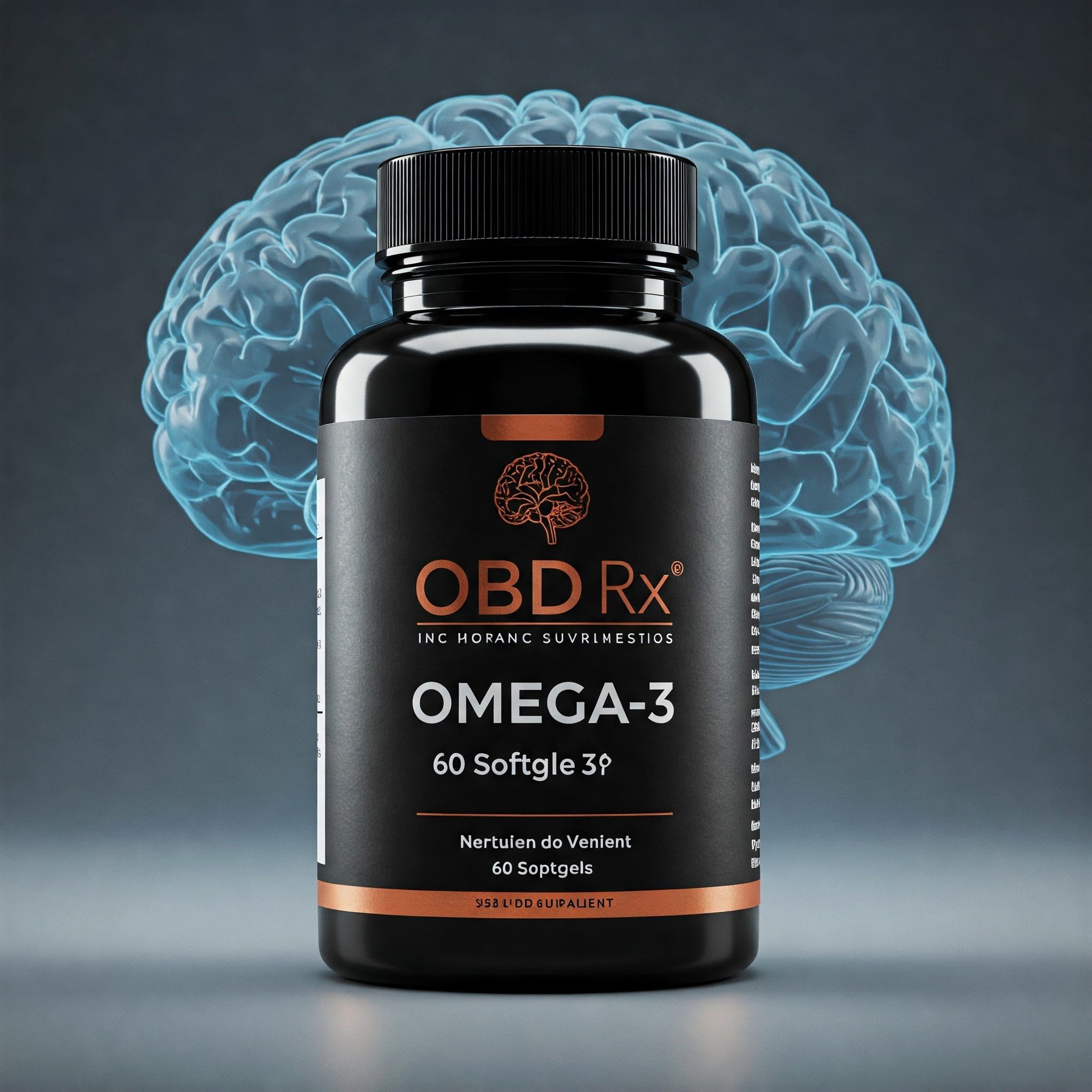 OBD Rx Omega-3 - 60 Softgels