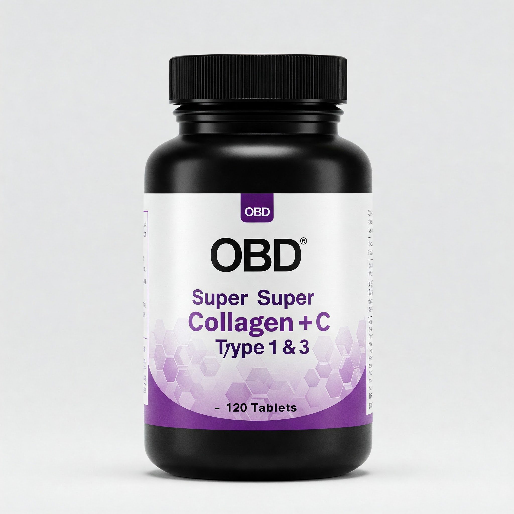 OBD Super Collagen + C Type 1 & 3 – 120 Tablets