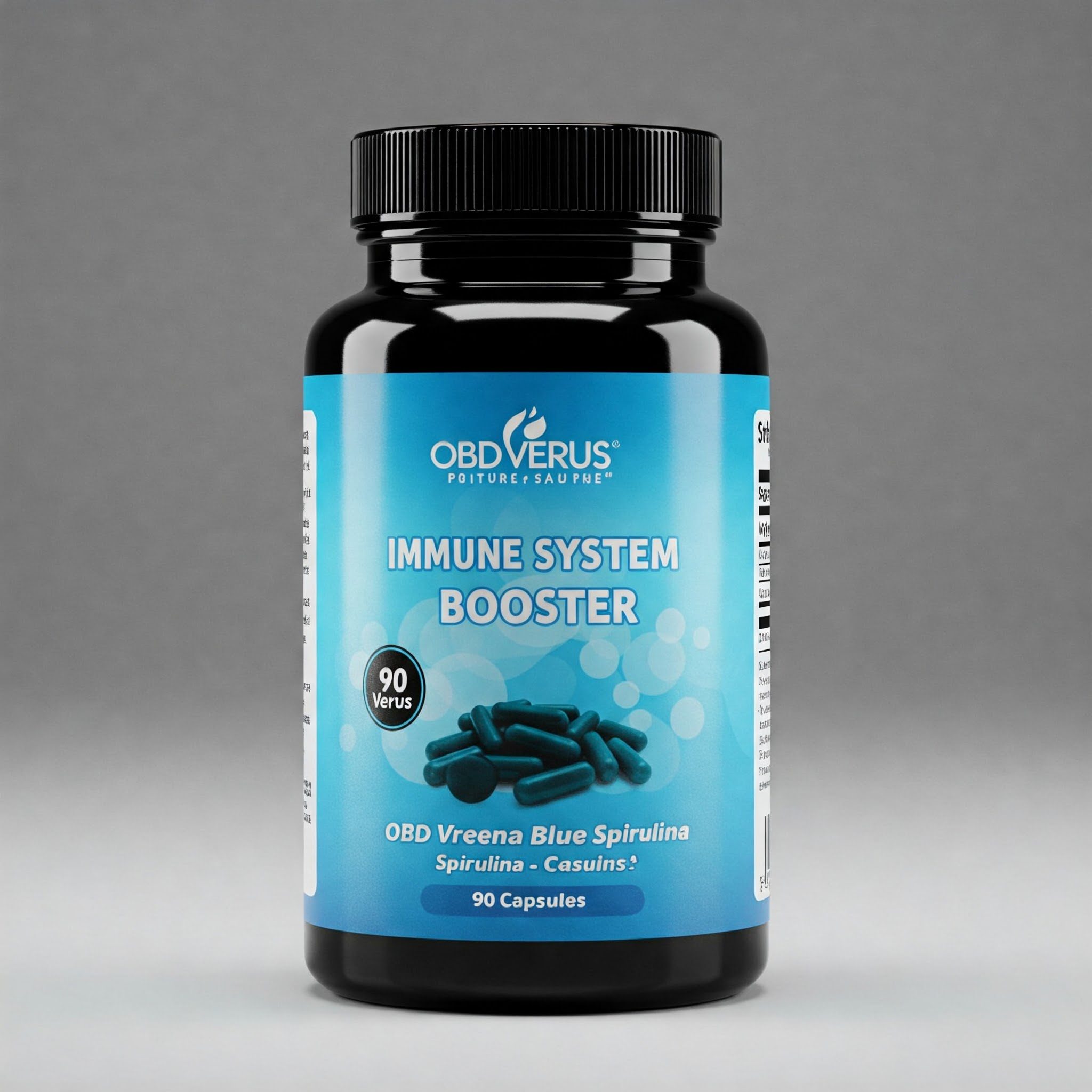 OBD Verus Greena Blue Spirulina - 90 Capsules