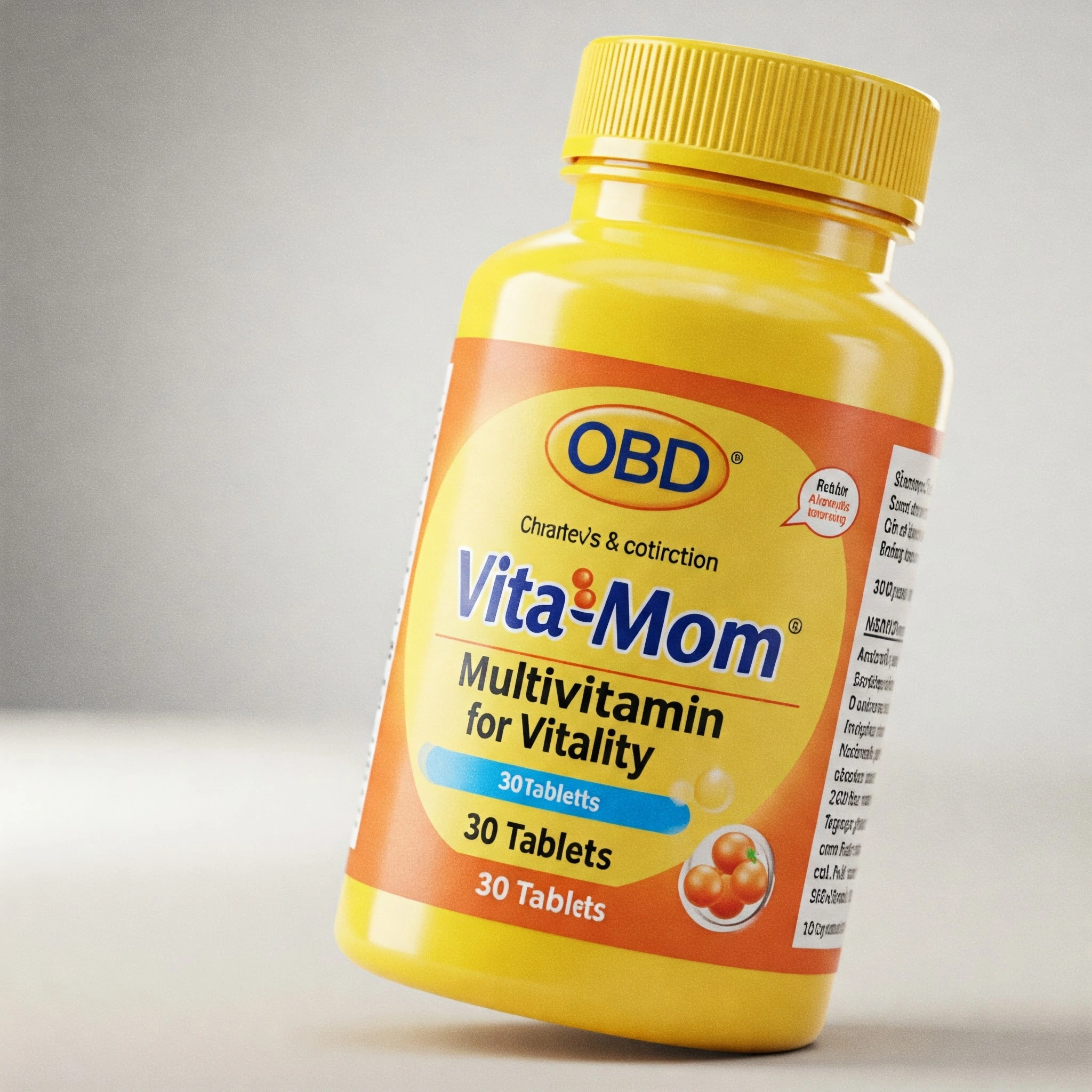 OBD VitaMom Multivitamin for Vitality - 30 Tablets