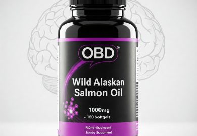OBD Wild Alaskan Salmon Oil 1000mg - 150 Softgels