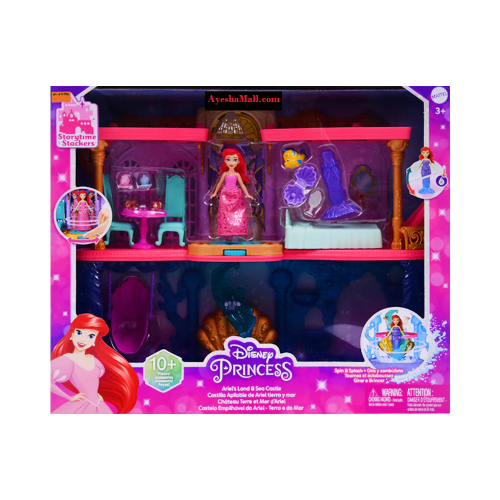 OceanSpark Disney Princess Sea Castle Playset – HLW95