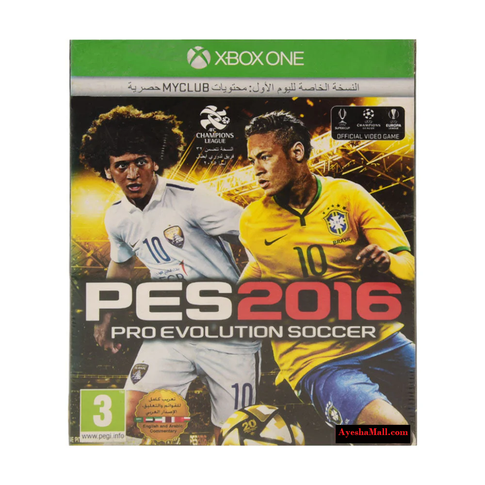 PowerStrike PES 2016 Xbox One Game Disc