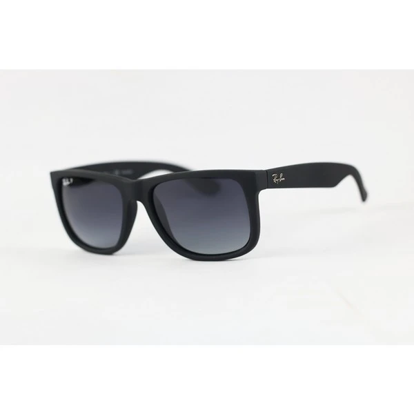 Ray-Ban 4165 Justin rectangle sunglasses modern nylon frame gradient lenses