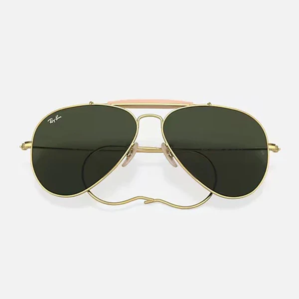 RayBan L0216 Metal Unisex Aviator Sunglasses