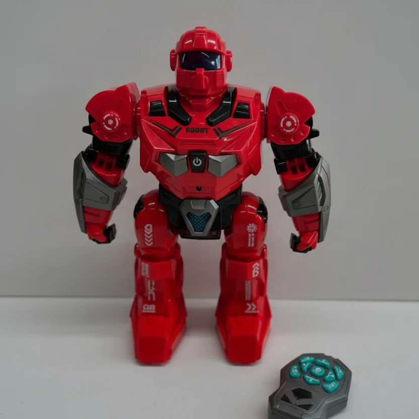 Fighting robot toy with remote control for children