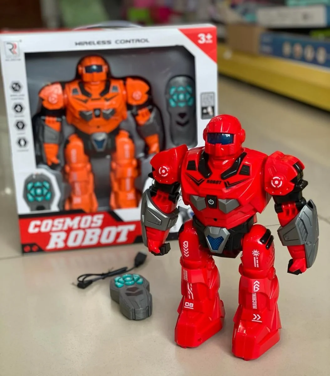 Remote control fighting robots for kids with action battle features