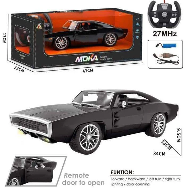 RC high speed car toy encouraging active racing play