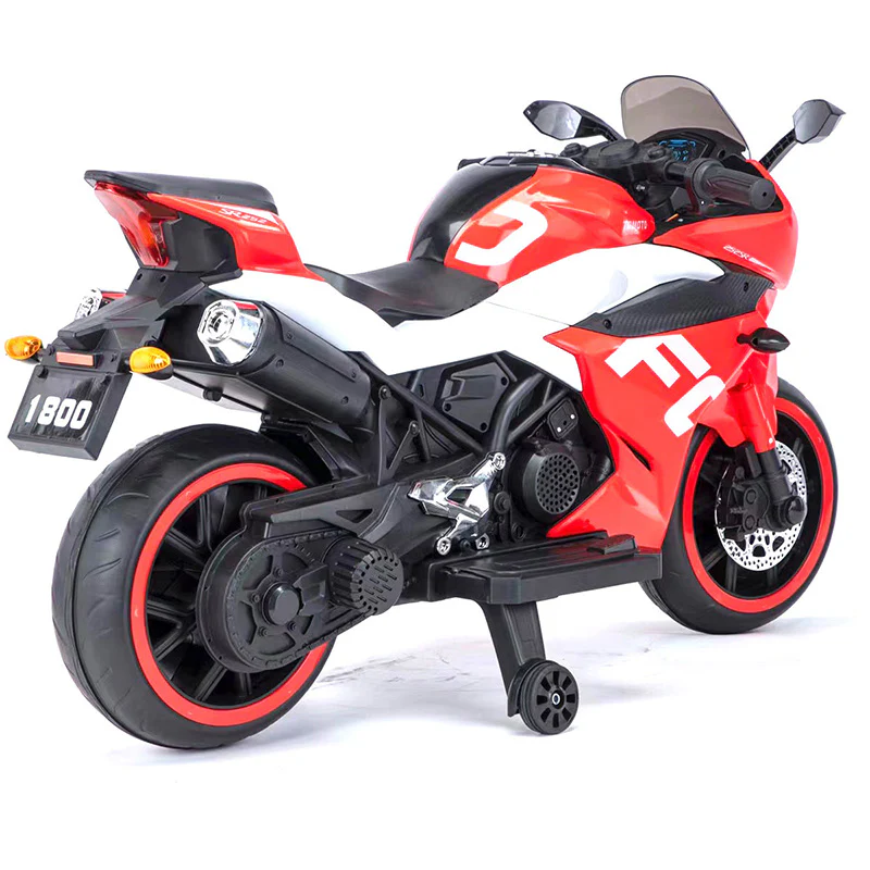 Ride on bike for child in motorbike style with lights and sounds