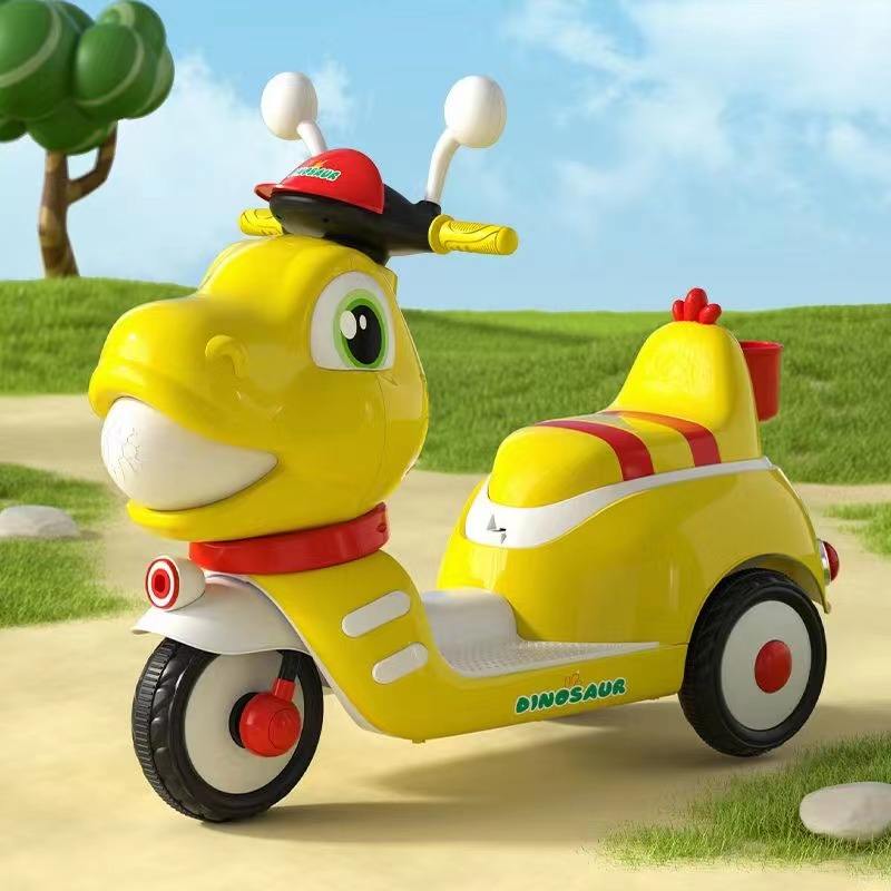 🛴 Roaring 6V Dino Electric Rechargeable Scooter for Kids