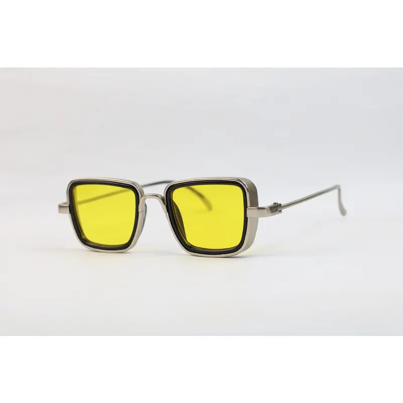 Ferragamo Kabir Singh sunglasses metal square frame unisex designer style
