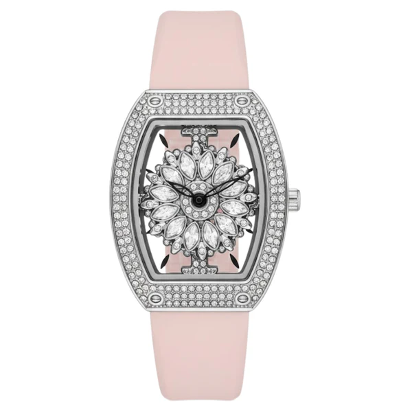 Silver Dial Quartz Watch For Ladies MF0496L