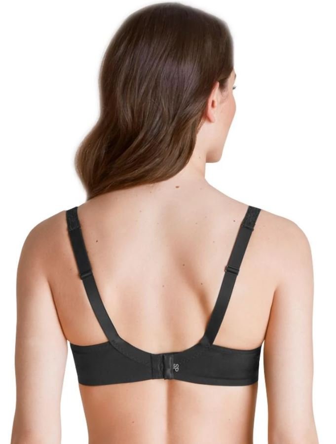 Luxury lace bra with padded straps and breathable fabric for daily comfort