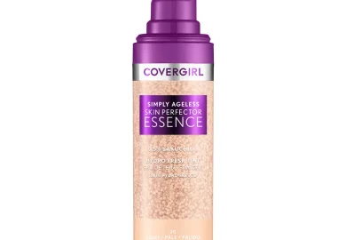Simply Ageless Skin Perfector Essence Foundation hydrating liquid foundation for mature skin with smoothing and skin perfecting finish