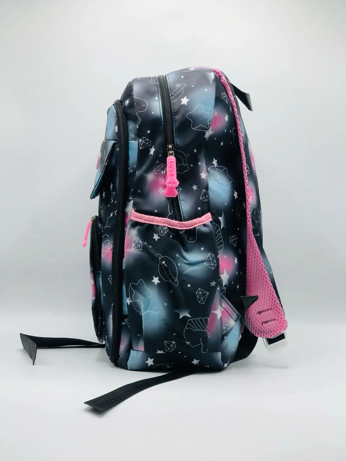 Stylish Smile Lucy Girls School Bag crafted with durable material, comfortable straps, and a lightweight build, perfect for school, travel, and daily use.