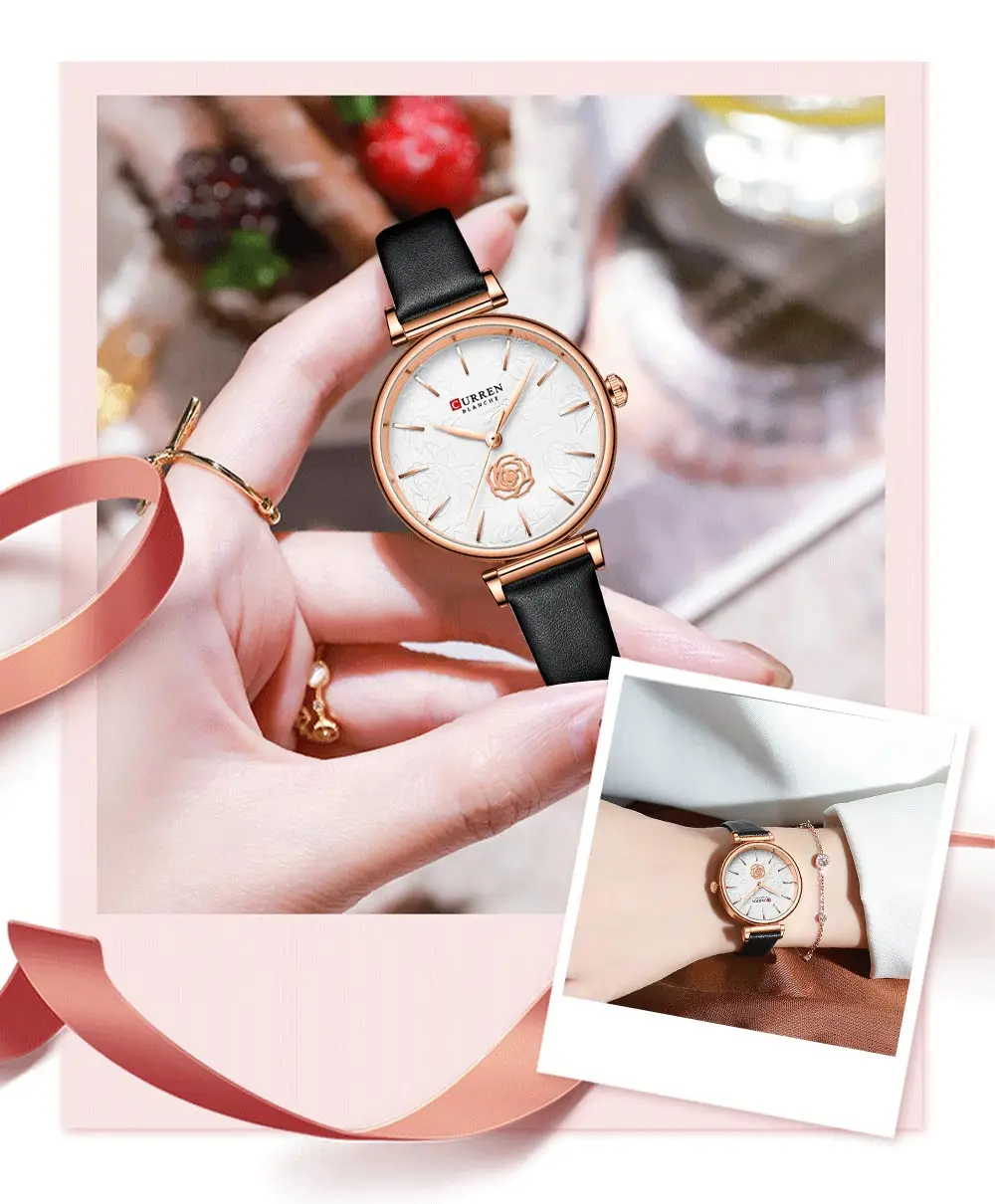 Sophisticated Curren Women’s Watch 9078AM