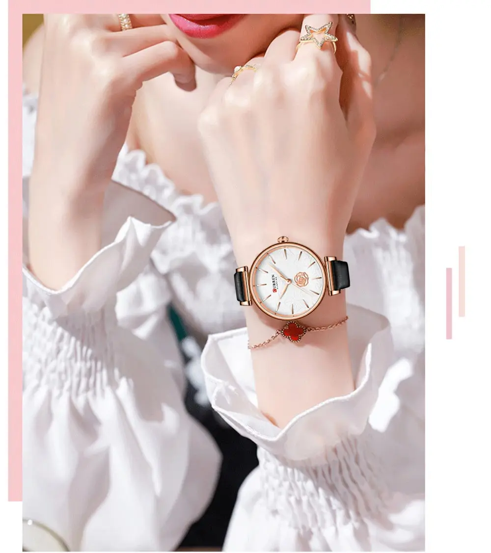 Sophisticated Curren Women’s Watch 9078AM