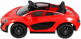Kids ride on car with comfortable seat and intuitive controls