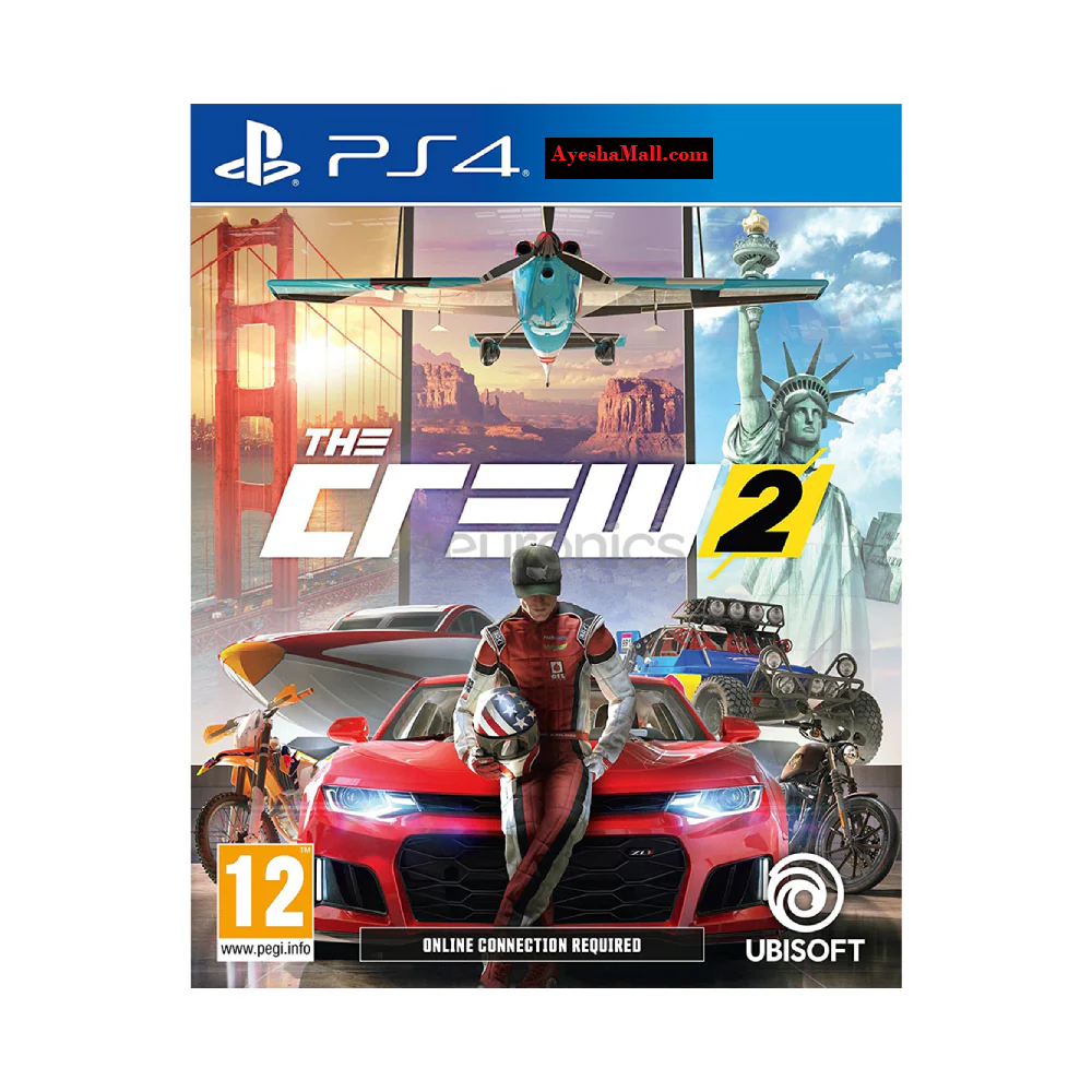 SpeedNation The Crew 2 PS4 Game Disc