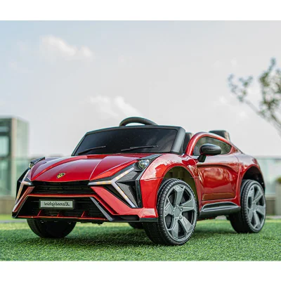 Remote control ride-on car designed for toddler driving