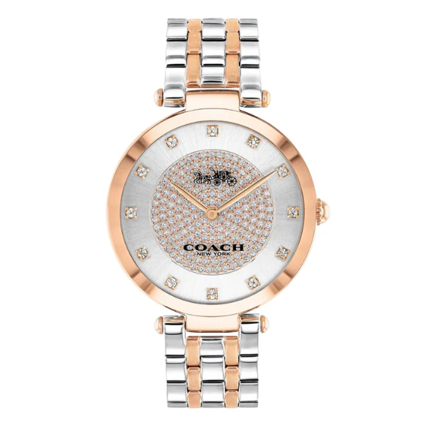 Timeless Coach Park Two-Tone Watch — 040