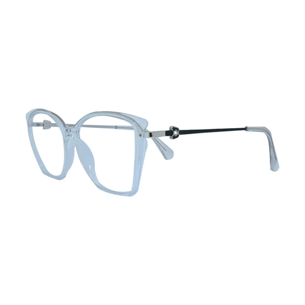 modern transparent frame eyeglasses TEG-305 clear unisex optical glasses