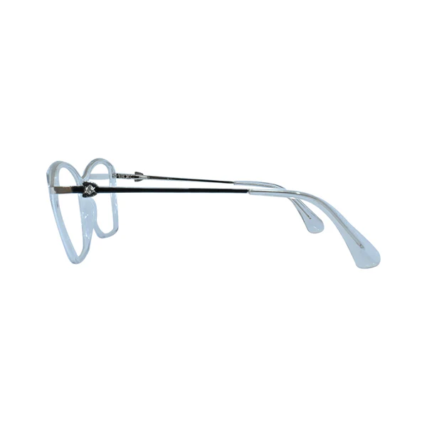 clear frame minimalist eyeglasses TEG-305 lightweight transparent eyewear