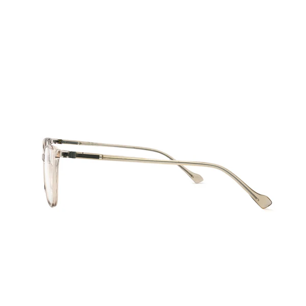 Trendy skin color square eyeglasses frame plastic full rim modern eyewear