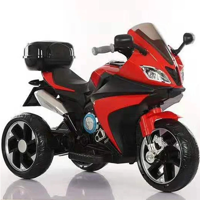 Electric ride on motorbike toy designed for toddlers and young kids