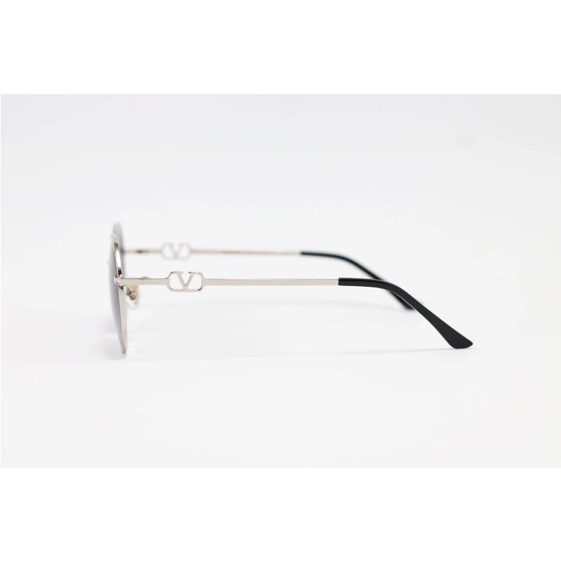 Valentino 7907 Metal Octagonal Sunglasses 2