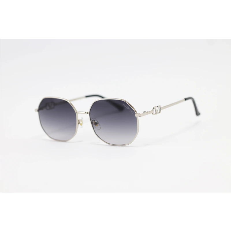 Valentino 7907 Metal Octagonal Sunglasses