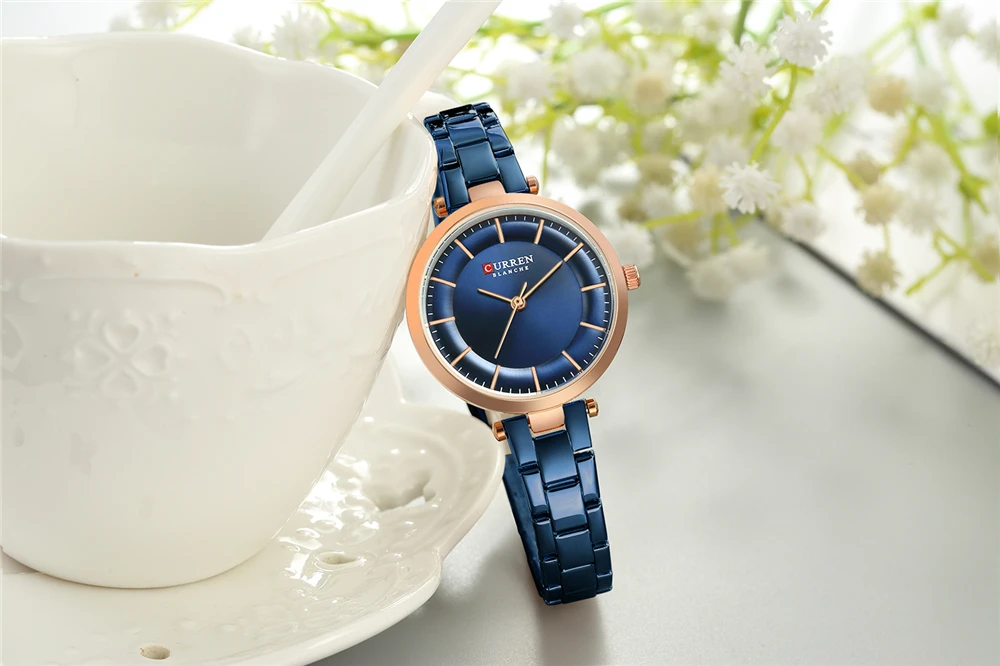 Vibrant Curren 9054 Women’s Stainless Steel Watch