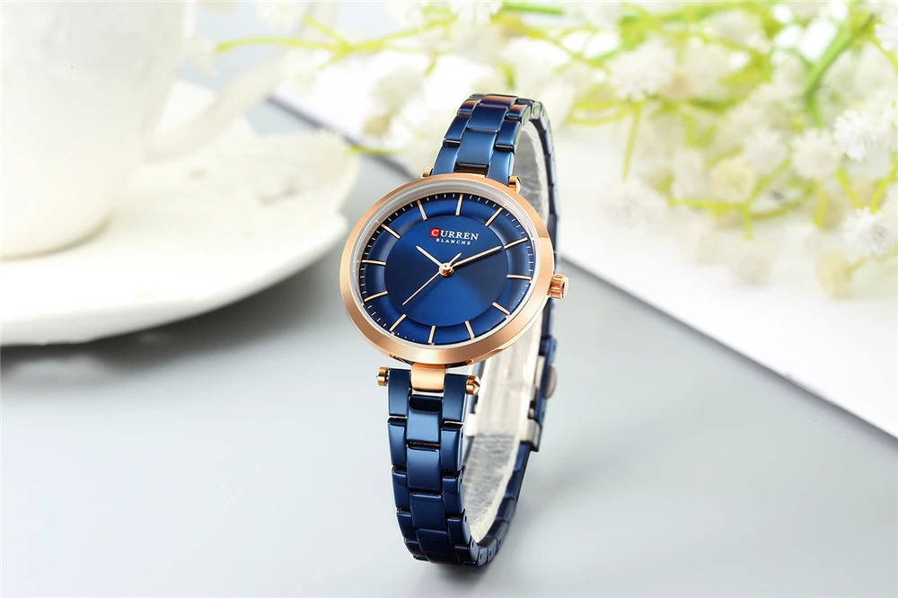 Vibrant Curren 9054 Women’s Stainless Steel Watch