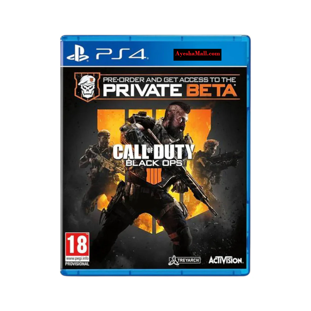 WarZoneStrike Call of Duty Black Ops 4 PS4 Game Disc