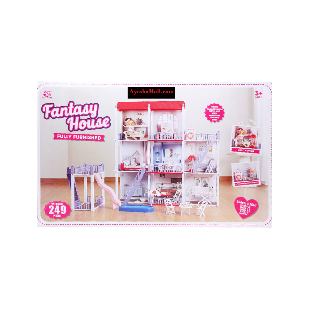 WonderVille Fantasy Dream House Building Set – 919 (249 Pieces)