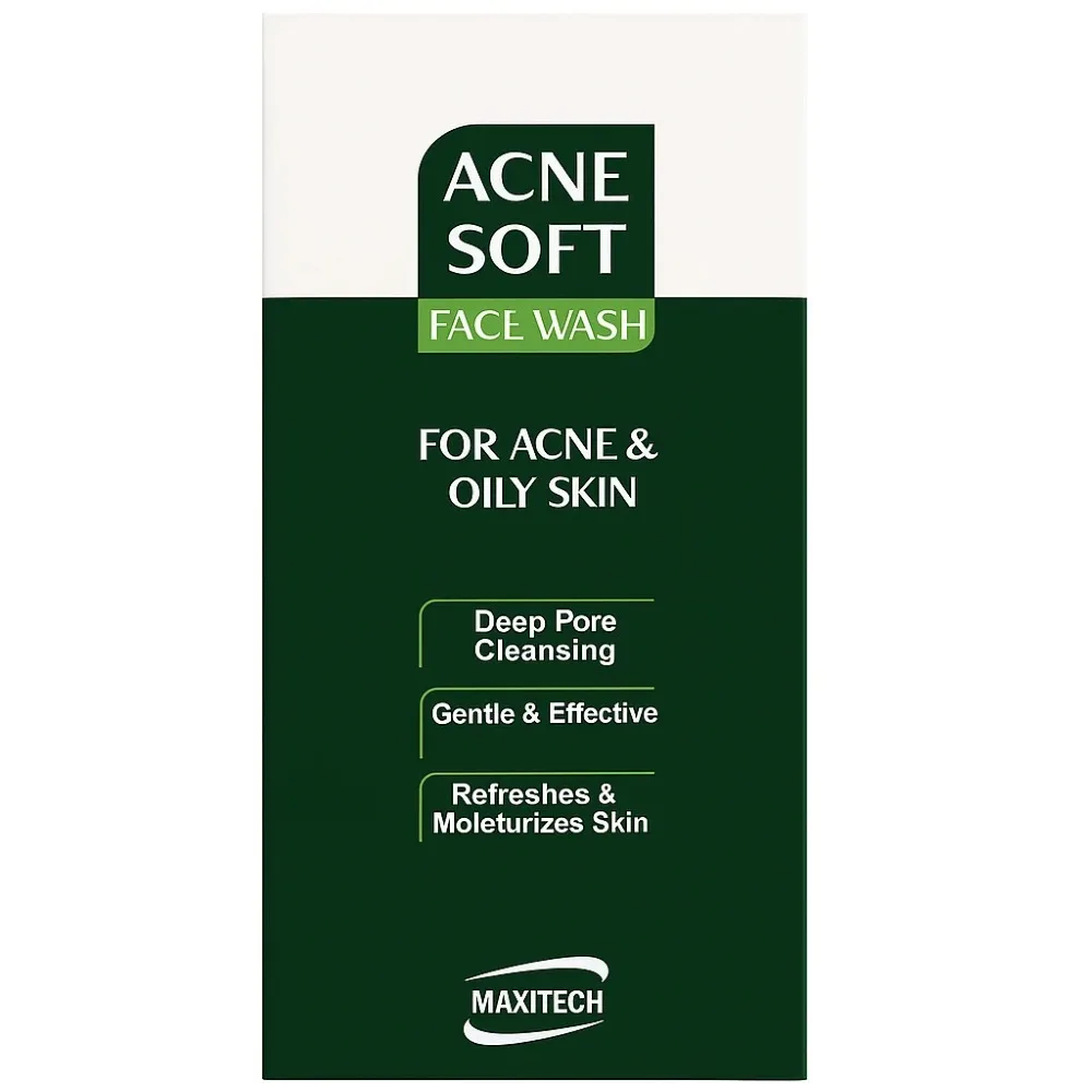 Acne Soft Cleanser, For Acne & Oily Skin, 100ml