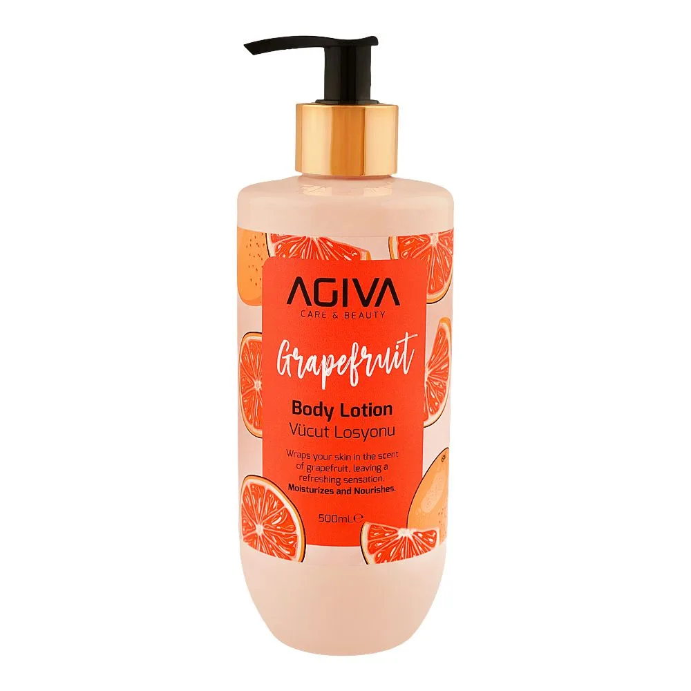 Agiva Care & Beauty Grapefruit Body Lotion, 500ml