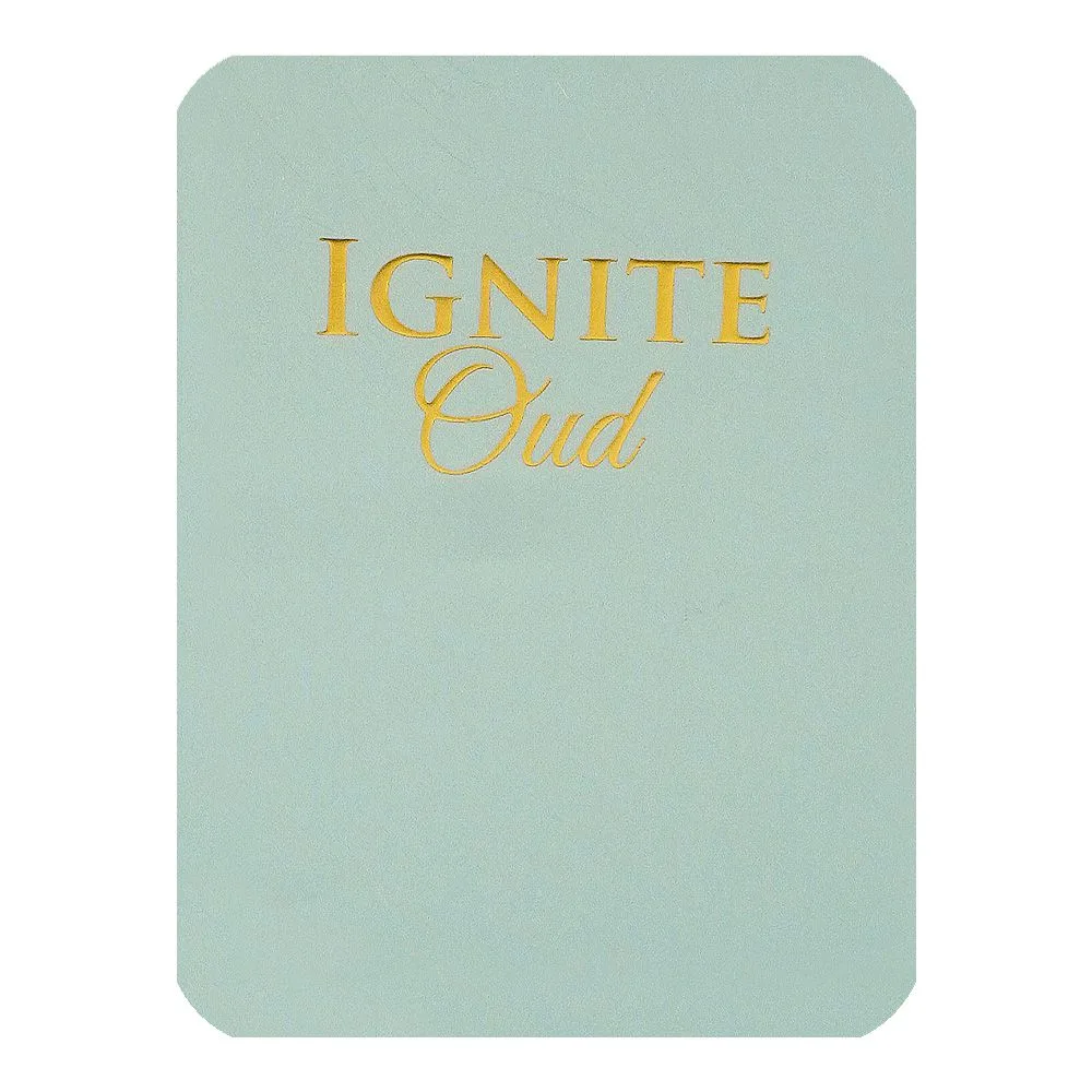 Side view of ahmed ali magribi ignite oud, eau de parfum, for men & women, 60ml