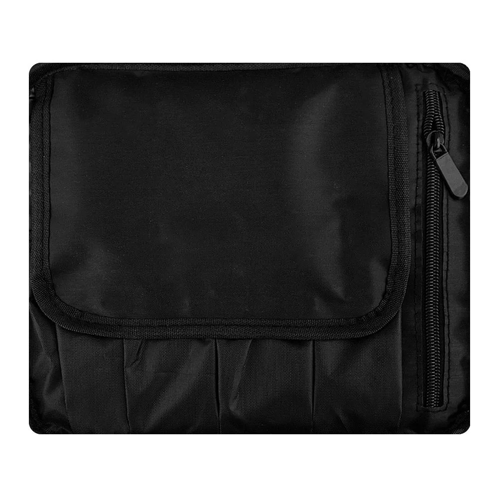 Premium everyday wear ajf pu diamond print cosmetic bag organizer large, blue, 9.8 x 8.6 x 3.1 inches